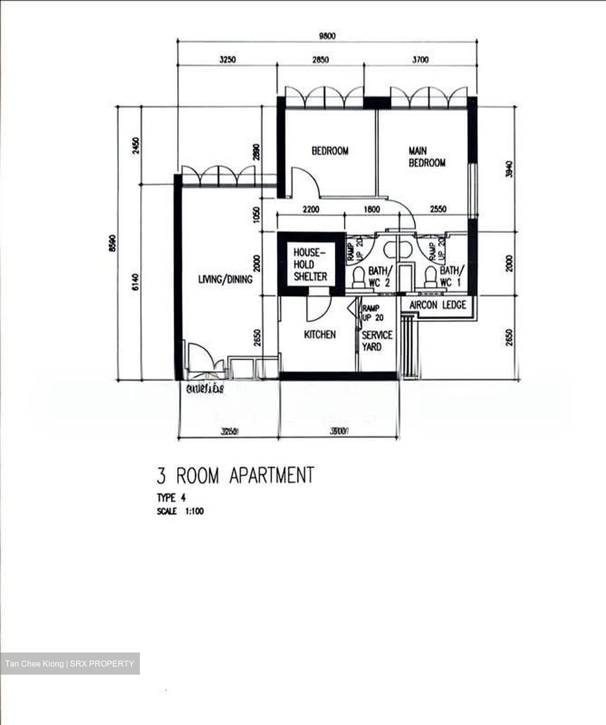 Blk 27 Ghim Moh Valley (Queenstown), HDB 3 Rooms #583373941